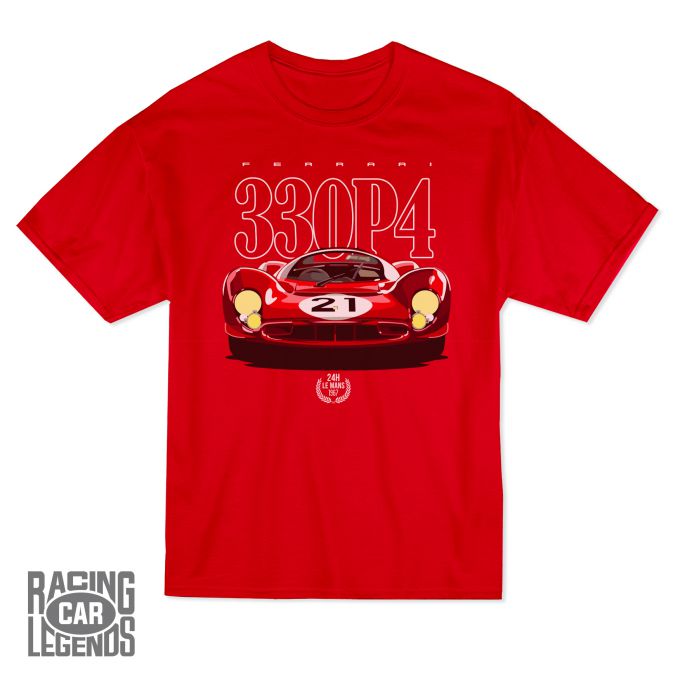T-shirt Ferrari 330 P4 Red